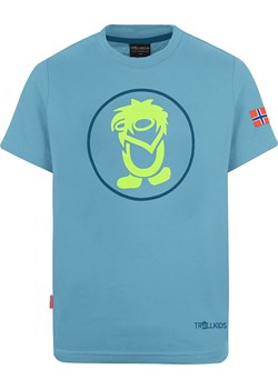 Trollkids Koszulka funkcyjna &quot;Troll&quot; w kolorze błękitnym ze sklepu Limango Polska w kategorii T-shirty chłopięce - zdjęcie 169516429