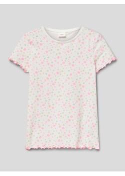 T-shirt z wzorem na całej powierzchni ze sklepu Peek&Cloppenburg  w kategorii Bluzki dziewczęce - zdjęcie 169520109