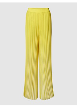 Spodnie materiałowe z elastycznym pasem ze sklepu Peek&Cloppenburg  w kategorii Spodnie damskie - zdjęcie 169520146