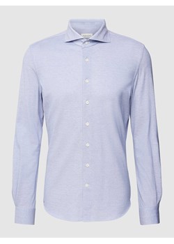 Koszula biznesowa o kroju slim fit z efektem melanżowym ze sklepu Peek&Cloppenburg  w kategorii Koszule męskie - zdjęcie 169520325