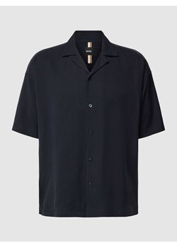 Koszula casualowa z lyocellu z kołnierzem z połami ze sklepu Peek&Cloppenburg  w kategorii Koszule męskie - zdjęcie 169520559