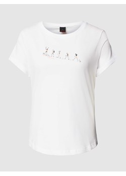 T-shirt z nadrukowanym motywem ze sklepu Peek&Cloppenburg  w kategorii Bluzki damskie - zdjęcie 169520747