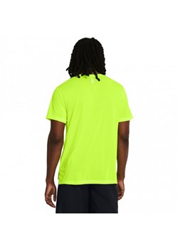 Męska koszulka do biegania Under Armour UA Launch Shortsleeve - zielona ze sklepu Sportstylestory.com w kategorii T-shirty męskie - zdjęcie 169522326