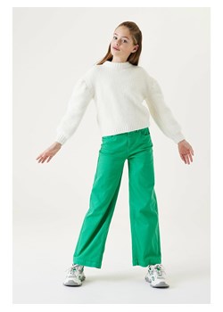 Garcia Spodnie w kolorze zielonym ze sklepu Limango Polska w kategorii Spodnie dziewczęce - zdjęcie 169525705