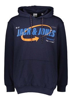 JACK &amp; JONES PLUS Bluza w kolorze granatowym ze sklepu Limango Polska w kategorii Bluzy męskie - zdjęcie 169525807