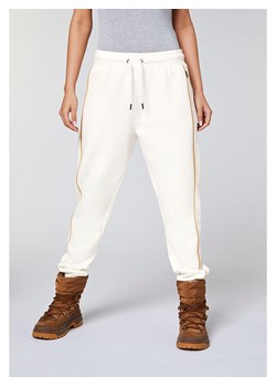 Chiemsee Spodnie dresowe w kolorze białym ze sklepu Limango Polska w kategorii Spodnie damskie - zdjęcie 169526096