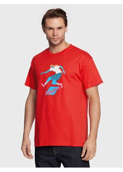 Thrasher T-Shirt Trasher Tre Czerwony Regular Fit ze sklepu MODIVO w kategorii T-shirty męskie - zdjęcie 169529695