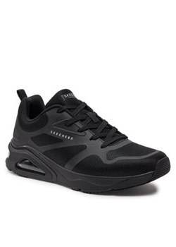 Skechers Sneakersy Tres-Air Uno-Revolution-Airy 183070/BBK Czarny ze sklepu MODIVO w kategorii Buty sportowe męskie - zdjęcie 169529746