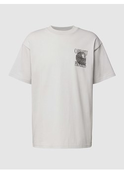 T-shirt z nadrukiem z logo ze sklepu Peek&Cloppenburg  w kategorii T-shirty męskie - zdjęcie 169533916