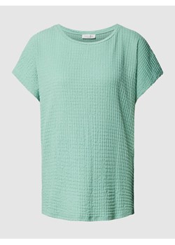 T-shirt z fakturowanym wzorem ze sklepu Peek&Cloppenburg  w kategorii Bluzki damskie - zdjęcie 169534075