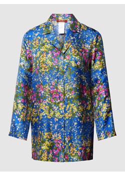 Bluzka z jedwabiu z kwiatowym nadrukiem na całej powierzchni model ‘CAMPALE’ ze sklepu Peek&Cloppenburg  w kategorii Koszule damskie - zdjęcie 169534098