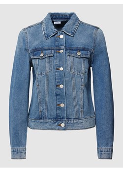 Kurtka jeansowa z wykładanym kołnierzem model ‘ZORICA’ ze sklepu Peek&Cloppenburg  w kategorii Kurtki damskie - zdjęcie 169534158