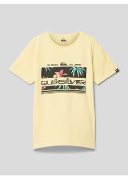 T-shirt z nadrukiem z motywem z logo model ‘TROPICAL RAINBOW’ ze sklepu Peek&Cloppenburg  w kategorii T-shirty chłopięce - zdjęcie 169534165