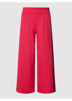 Spodnie materiałowe o rozkloszowanym kroju z zakładkami w pasie model ‘Kate’ ze sklepu Peek&Cloppenburg  w kategorii Spodnie damskie - zdjęcie 169534207