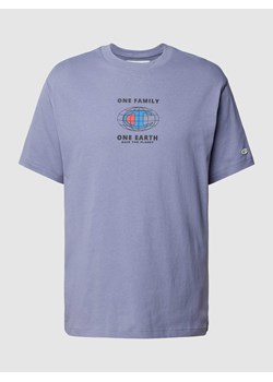 T-shirt z nadrukowanym logo model ‘ECO FUTURE CIROLAR’ ze sklepu Peek&Cloppenburg  w kategorii T-shirty męskie - zdjęcie 169534246