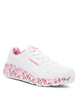 Skechers Sneakersy 314976L WRPK Biały ze sklepu MODIVO w kategorii Buty sportowe dziecięce - zdjęcie 169536319