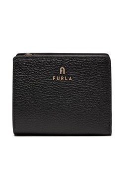 Furla Mały Portfel Damski Camelia S Compact Wallet WP00307-HSF000-O6000-1007 Czarny ze sklepu MODIVO w kategorii Portfele damskie - zdjęcie 169536496