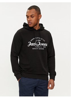 Jack&Jones Bluza Forest 12249237 Czarny Standard Fit ze sklepu MODIVO w kategorii Bluzy męskie - zdjęcie 169536835
