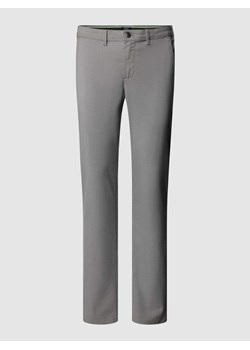Chinosy o kroju super slim fit z tkanym wzorem ze sklepu Peek&Cloppenburg  w kategorii Spodnie męskie - zdjęcie 169540596