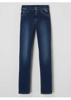 Jeansy z wysokim stanem o kroju skinny fit z dodatkiem streczu model ‘Nellie’ ze sklepu Peek&Cloppenburg  w kategorii Spodnie chłopięce - zdjęcie 169540759