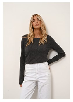 Just Cashmere Kaszmirowy sweter &quot;Vivian&quot; w kolorze antracytowym ze sklepu Limango Polska w kategorii Swetry damskie - zdjęcie 169541116