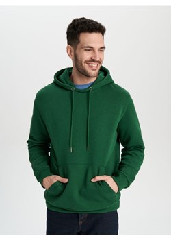 Sinsay - Bluza z kapturem - zielony ze sklepu Sinsay w kategorii Bluzy męskie - zdjęcie 169543146