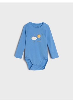 Sinsay - Body - niebieski ze sklepu Sinsay w kategorii Body niemowlęce - zdjęcie 169543177