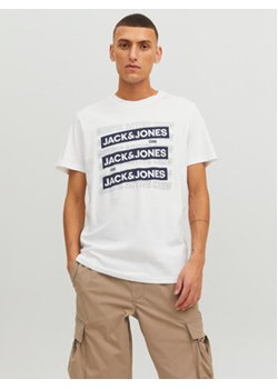 Jack&Jones T-Shirt Spirit 12235249 Biały Standard Fit ze sklepu MODIVO w kategorii T-shirty męskie - zdjęcie 169555055