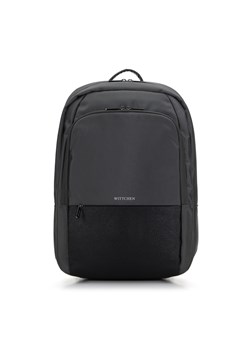 Męski plecak na laptopa 15,6” ze wstawką szarozielony ze sklepu WITTCHEN w kategorii Plecaki - zdjęcie 169556398