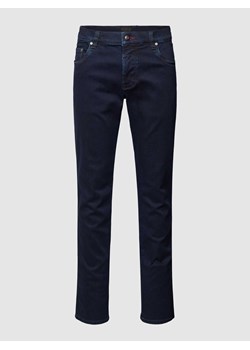 Jeansy o kroju slim fit w jednolitym kolorze ze sklepu Peek&Cloppenburg  w kategorii Jeansy męskie - zdjęcie 169557736