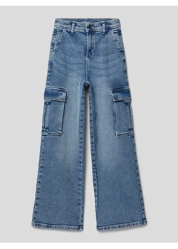 Jeansy z kieszeniami cargo ze sklepu Peek&Cloppenburg  w kategorii Spodnie dziewczęce - zdjęcie 169557759