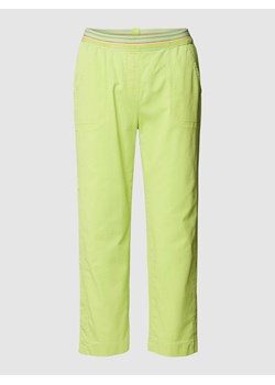 Spodnie sportowe o skróconym kroju regular fit model ‘SUE’ ze sklepu Peek&Cloppenburg  w kategorii Spodnie damskie - zdjęcie 169557939