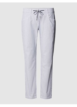 Spodnie materiałowe o skróconym kroju regular fit ze sklepu Peek&Cloppenburg  w kategorii Spodnie damskie - zdjęcie 169557985