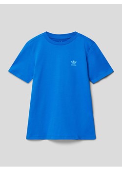 T-shirt z nadrukiem z logo ze sklepu Peek&Cloppenburg  w kategorii T-shirty chłopięce - zdjęcie 169558065
