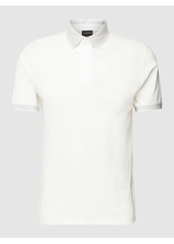 Koszulka polo z wyhaftowanym logo ze sklepu Peek&Cloppenburg  w kategorii T-shirty męskie - zdjęcie 169558126