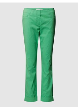 Spodnie o skróconym kroju regular fit model ‘IGOR’ ze sklepu Peek&Cloppenburg  w kategorii Spodnie damskie - zdjęcie 169558157
