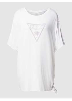 T-shirt z nadrukiem z logo model ‘COULISSE’ ze sklepu Peek&Cloppenburg  w kategorii Bluzki damskie - zdjęcie 169558187