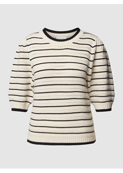 Bluzka z dzianiny ze wzorem w paski model ‘Sidra’ ze sklepu Peek&Cloppenburg  w kategorii Swetry damskie - zdjęcie 169558289
