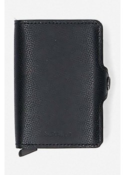 Secrid portfel kolor czarny Portfel Secrid Twinwallet Crisple TC-BLACK ze sklepu PRM w kategorii Portfele męskie - zdjęcie 169564385