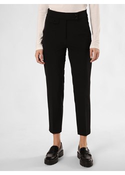 Cambio Spodnie - szkarłatne Kobiety czarny jednolity ze sklepu vangraaf w kategorii Spodnie damskie - zdjęcie 169566269