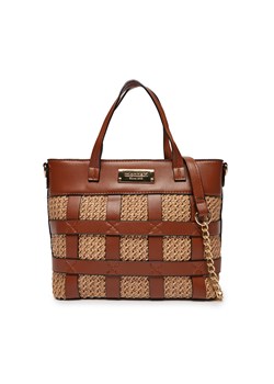 Torebka Monnari BAG1160-K017 Brązowy ze sklepu eobuwie.pl w kategorii Torby Shopper bag - zdjęcie 169566697