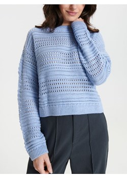 Sinsay - Sweter ażurowy - fioletowy ze sklepu Sinsay w kategorii Swetry damskie - zdjęcie 169567317
