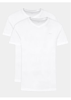 Gant Komplet 2 t-shirtów 900002018 Biały Regular Fit ze sklepu MODIVO w kategorii T-shirty męskie - zdjęcie 169570087