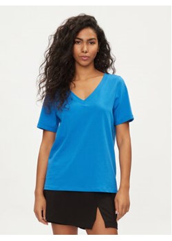 Pieces T-Shirt Ria 17120455 Niebieski Regular Fit ze sklepu MODIVO w kategorii Bluzki damskie - zdjęcie 169570778