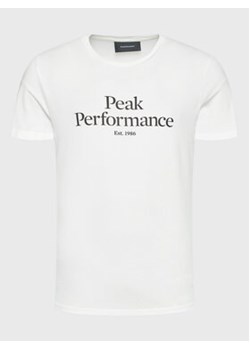 Peak Performance T-Shirt Original G77692360 Biały Slim Fit ze sklepu MODIVO w kategorii T-shirty męskie - zdjęcie 169580687