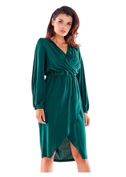Awama Sukienka w kolorze zielonym ze sklepu Limango Polska w kategorii Sukienki - zdjęcie 169587816