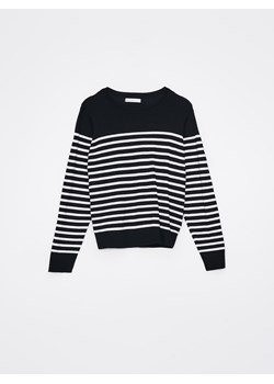 Mohito - Sweter w paski - czarny ze sklepu Mohito w kategorii Swetry damskie - zdjęcie 169588307
