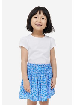 H & M - Spódnico-szorty w kwiaty - Niebieski ze sklepu H&M w kategorii Spódnice dziewczęce - zdjęcie 169590525