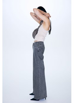 H & M - Flared Regular Jeans - Czarny ze sklepu H&M w kategorii Jeansy damskie - zdjęcie 169590875