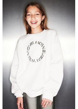 H & M - Bluza sportowa - Biały ze sklepu H&M w kategorii Bluzy dziewczęce - zdjęcie 169590957